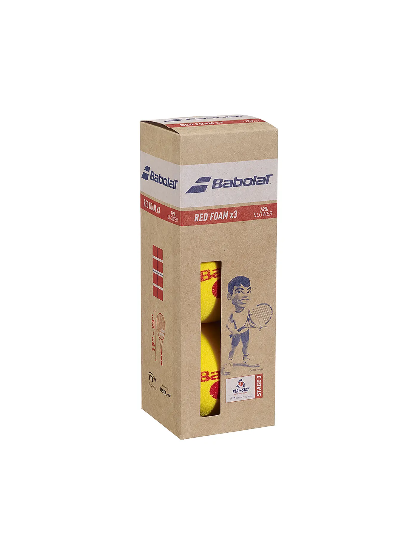 BABOLAT | Tennisbälle Red Foam 3er | 